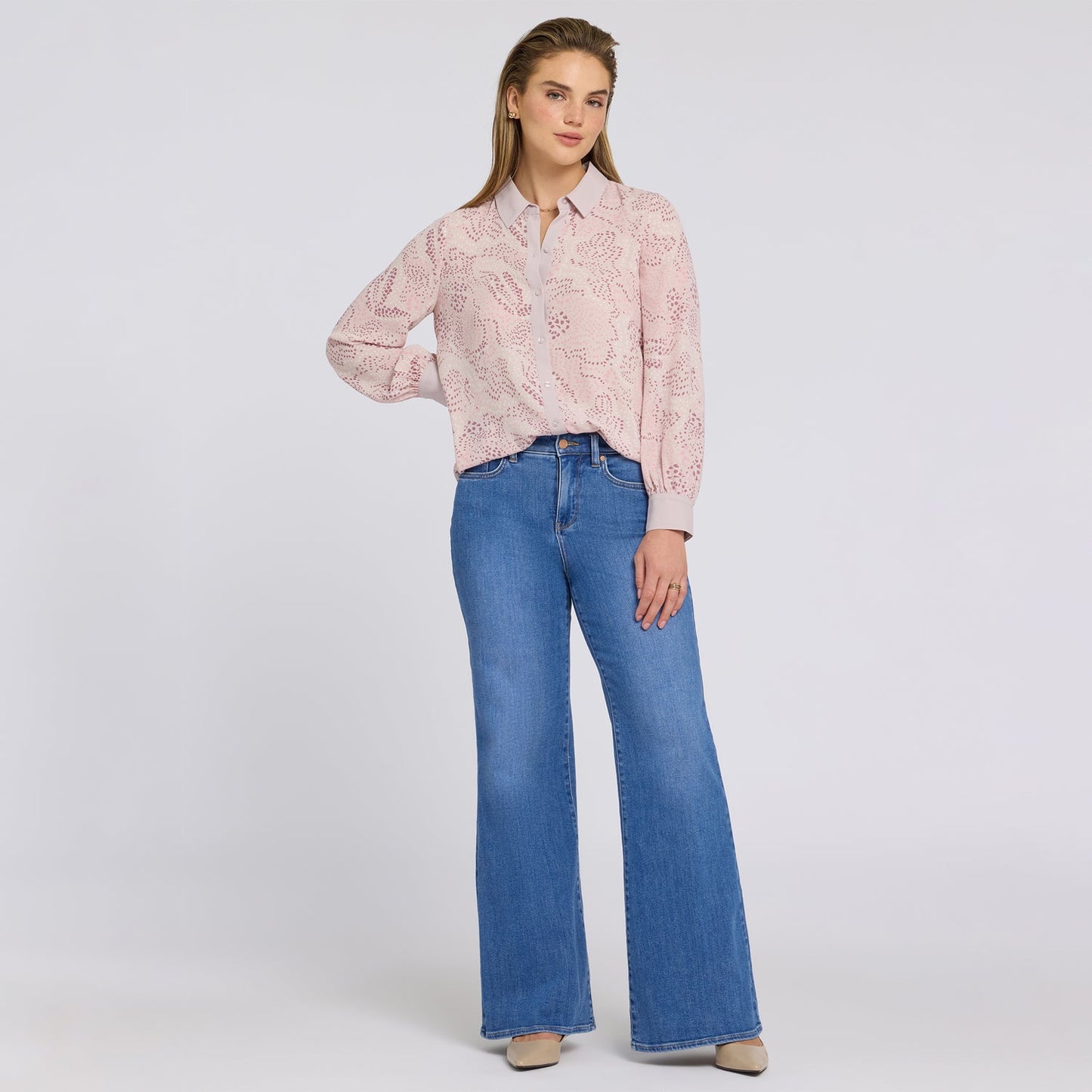 Mia Palazzo Jeans - Blue Paradise