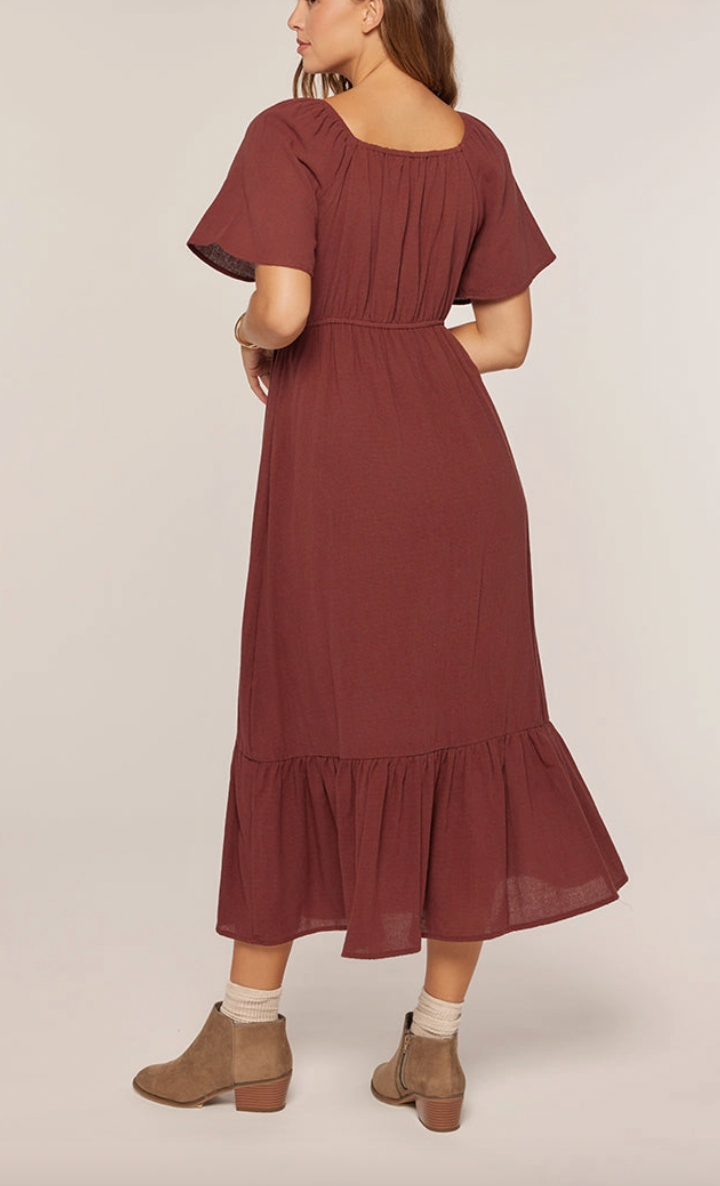 Be Right There Gingham Dress