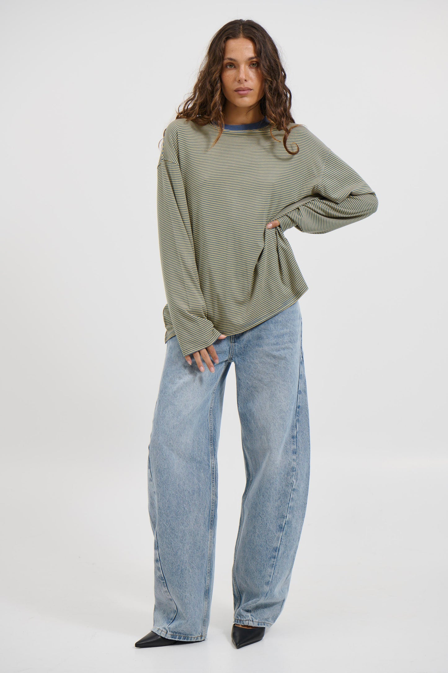 Asher Long Sleeve Yellow - FINAL SALE