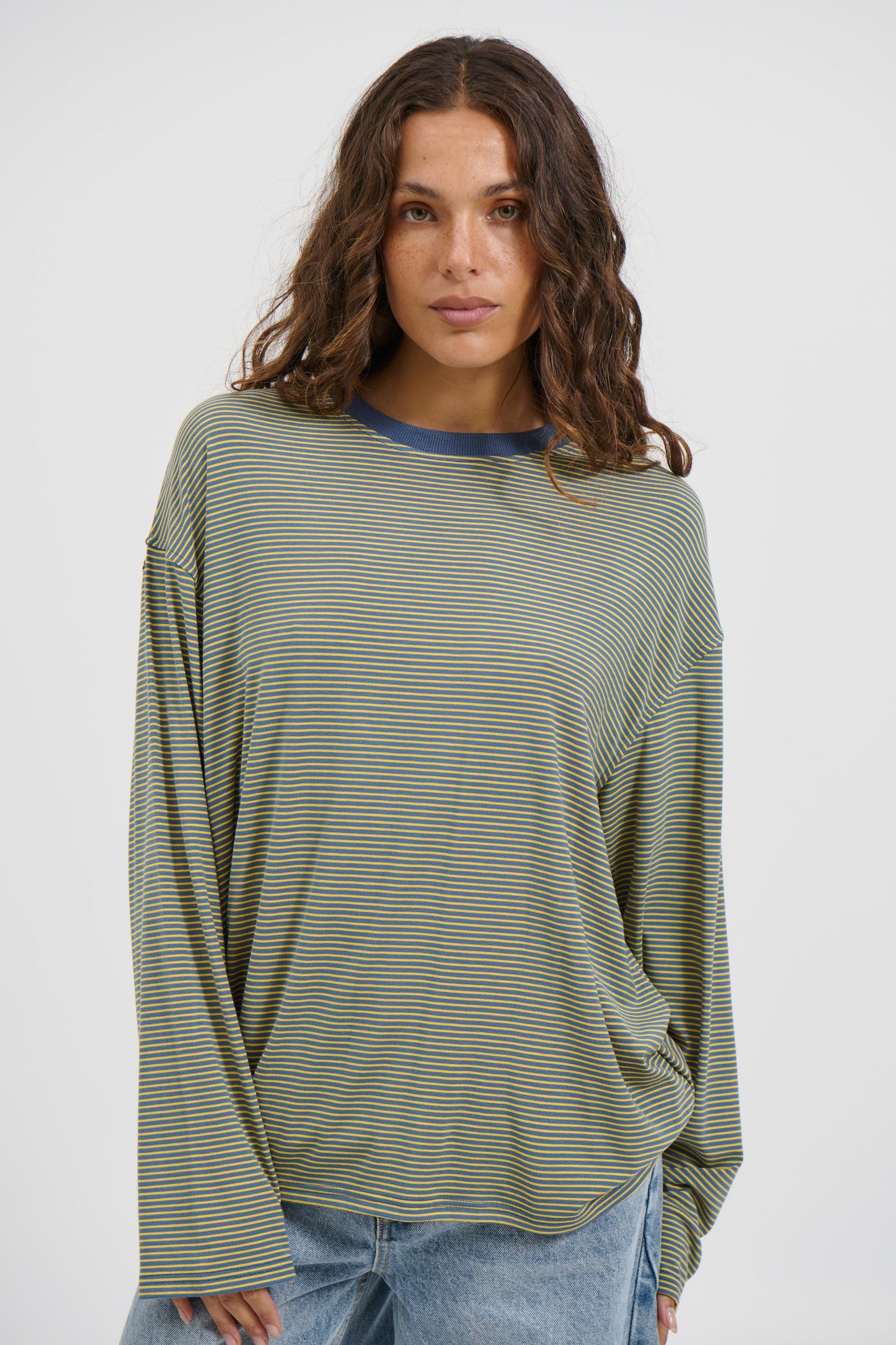Asher Long Sleeve Yellow - FINAL SALE