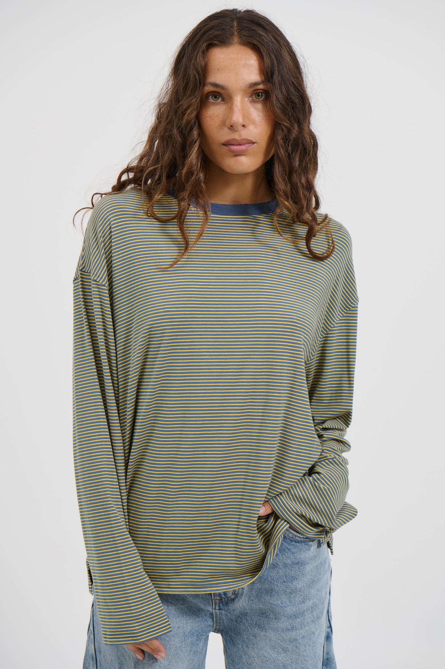 Asher Long Sleeve Yellow - FINAL SALE