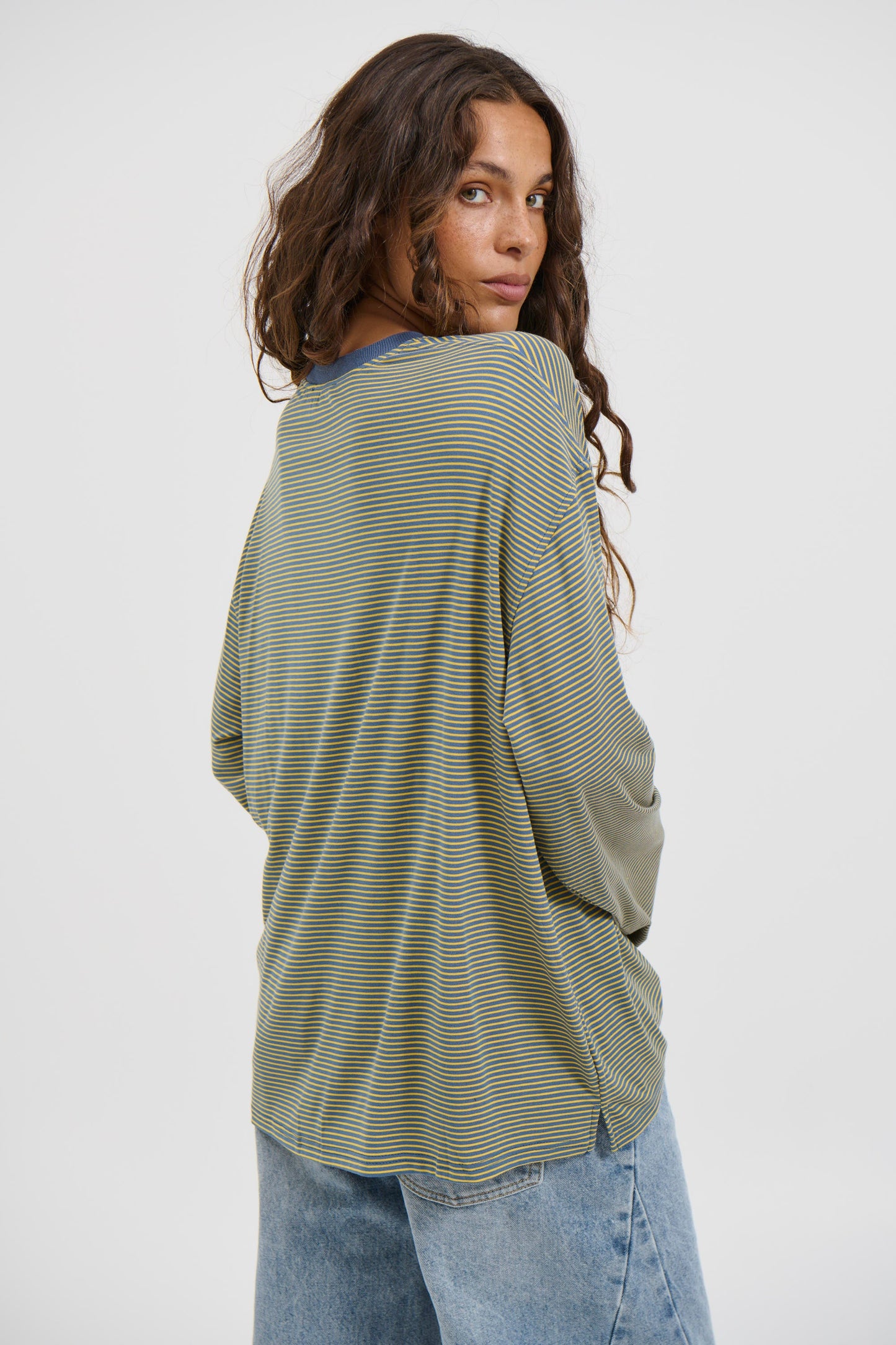 Asher Long Sleeve Yellow - FINAL SALE