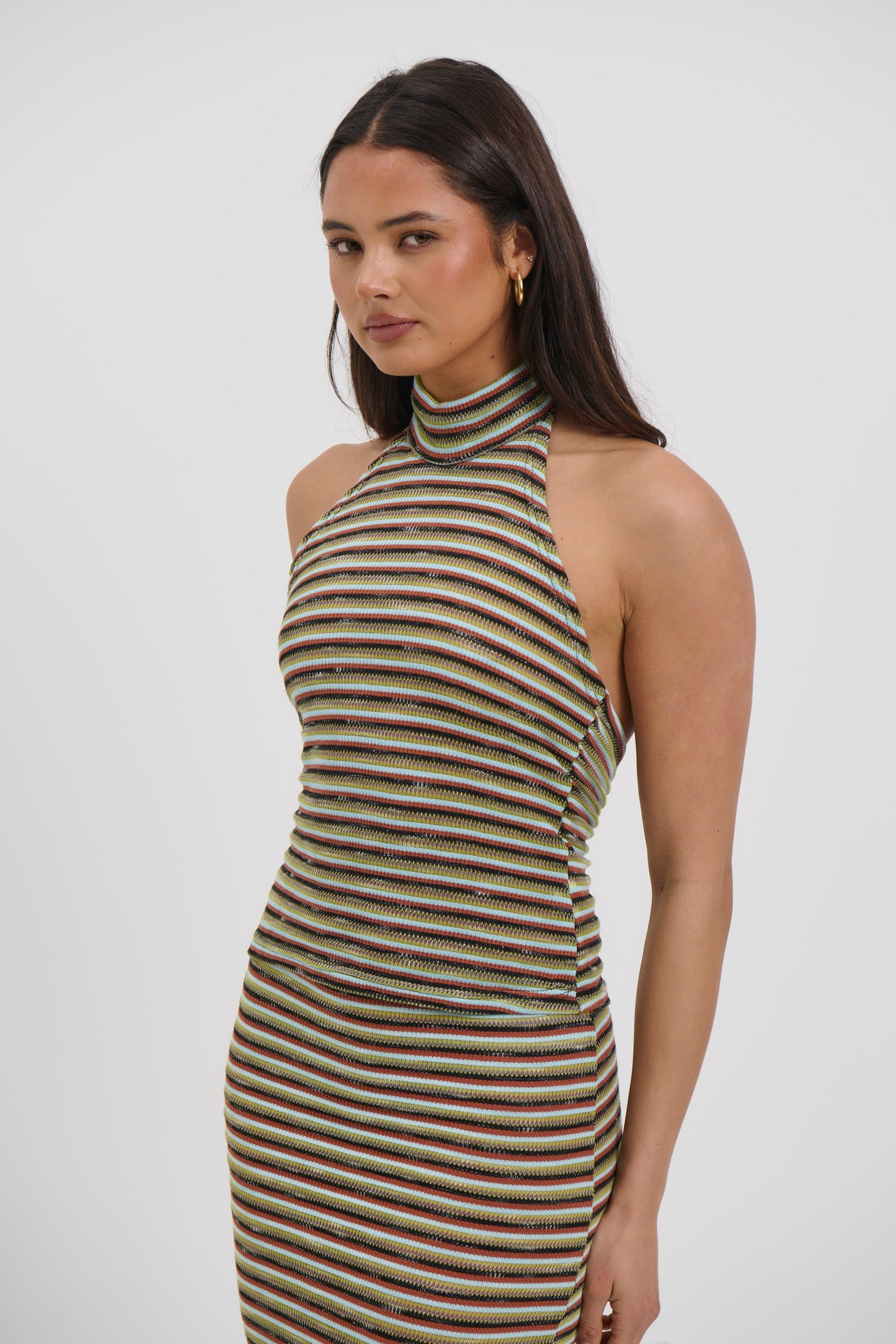 Jordy Top Blue Stripe - FINAL SALE
