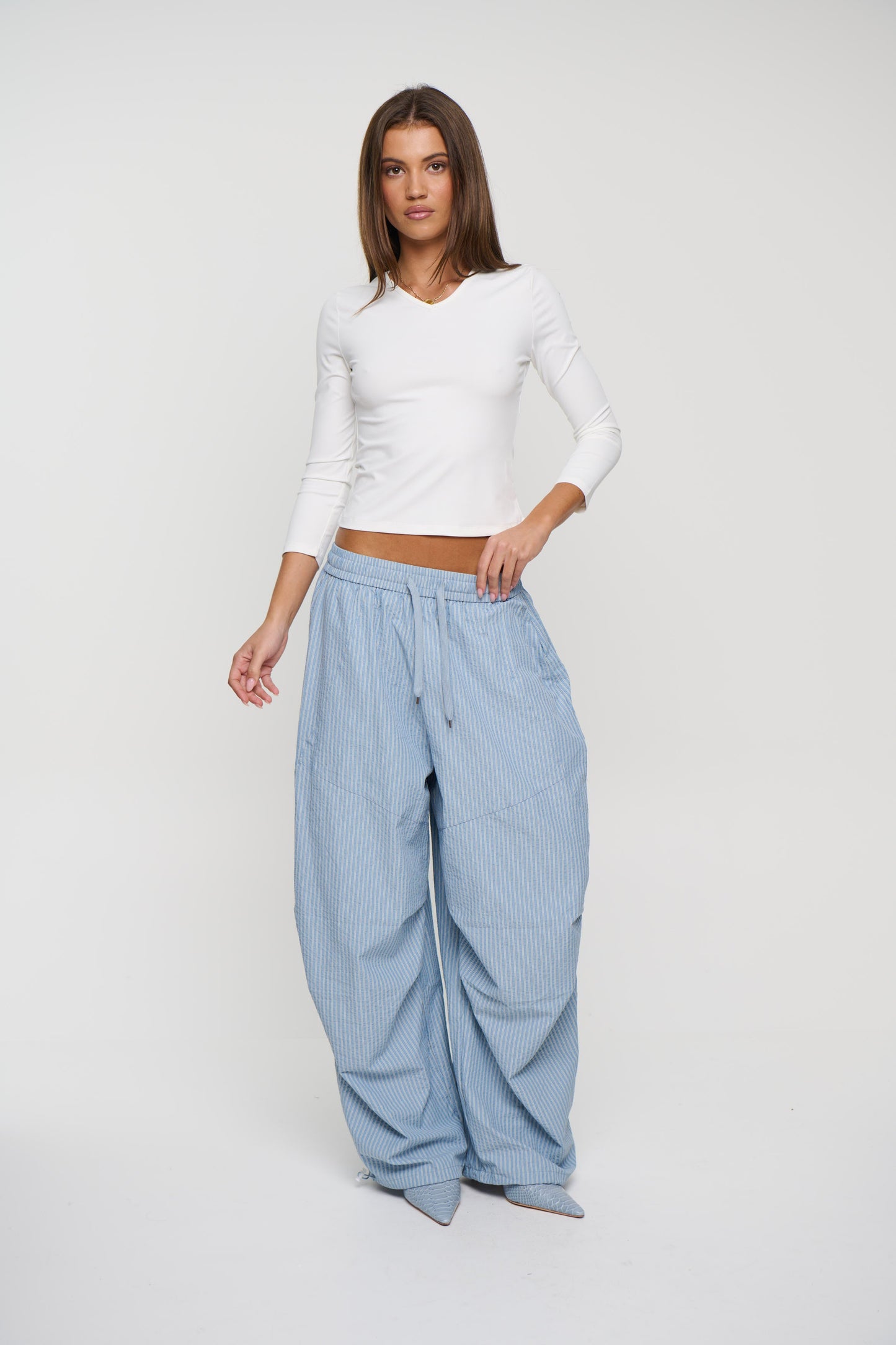Lavinia Pant Dusty Blue