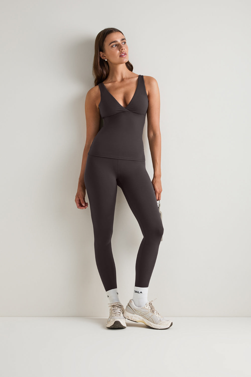DayFlex V Neck Vest - Cool Espresso
