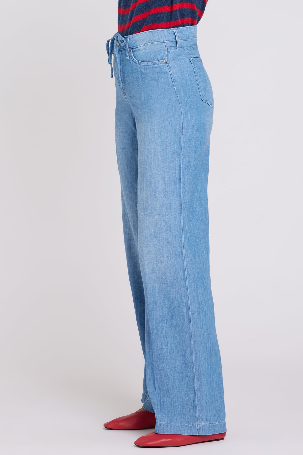 Teresa Wide Leg Jeans - Riviera Sky