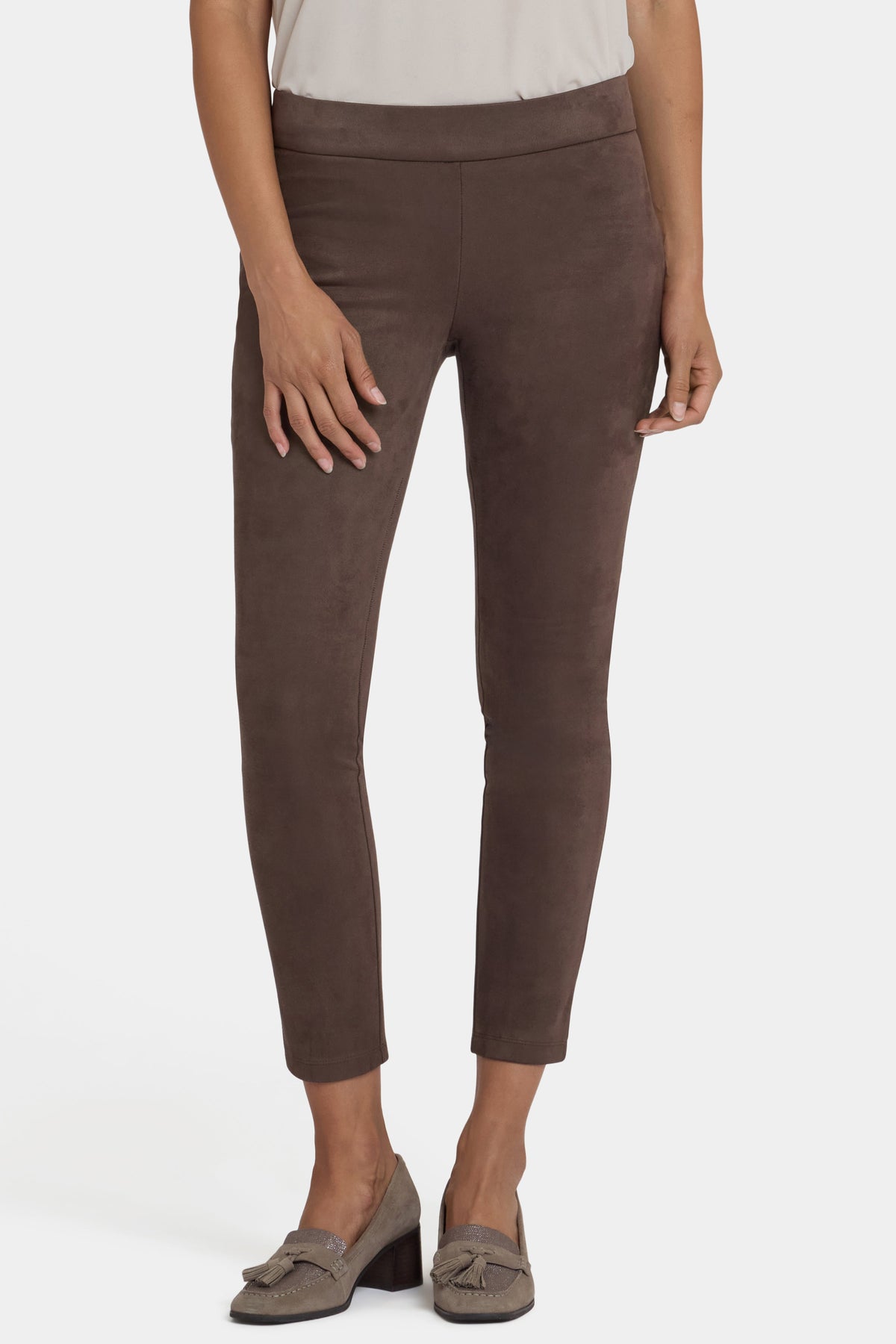 Basic Legging Pants - Coffee Bean
