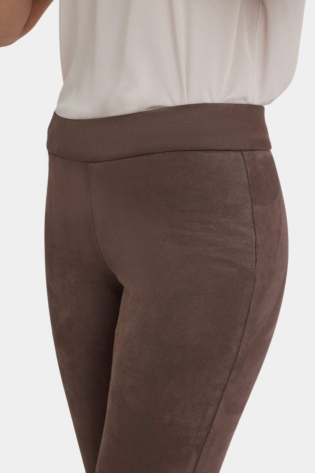 Basic Legging Pants - Coffee Bean