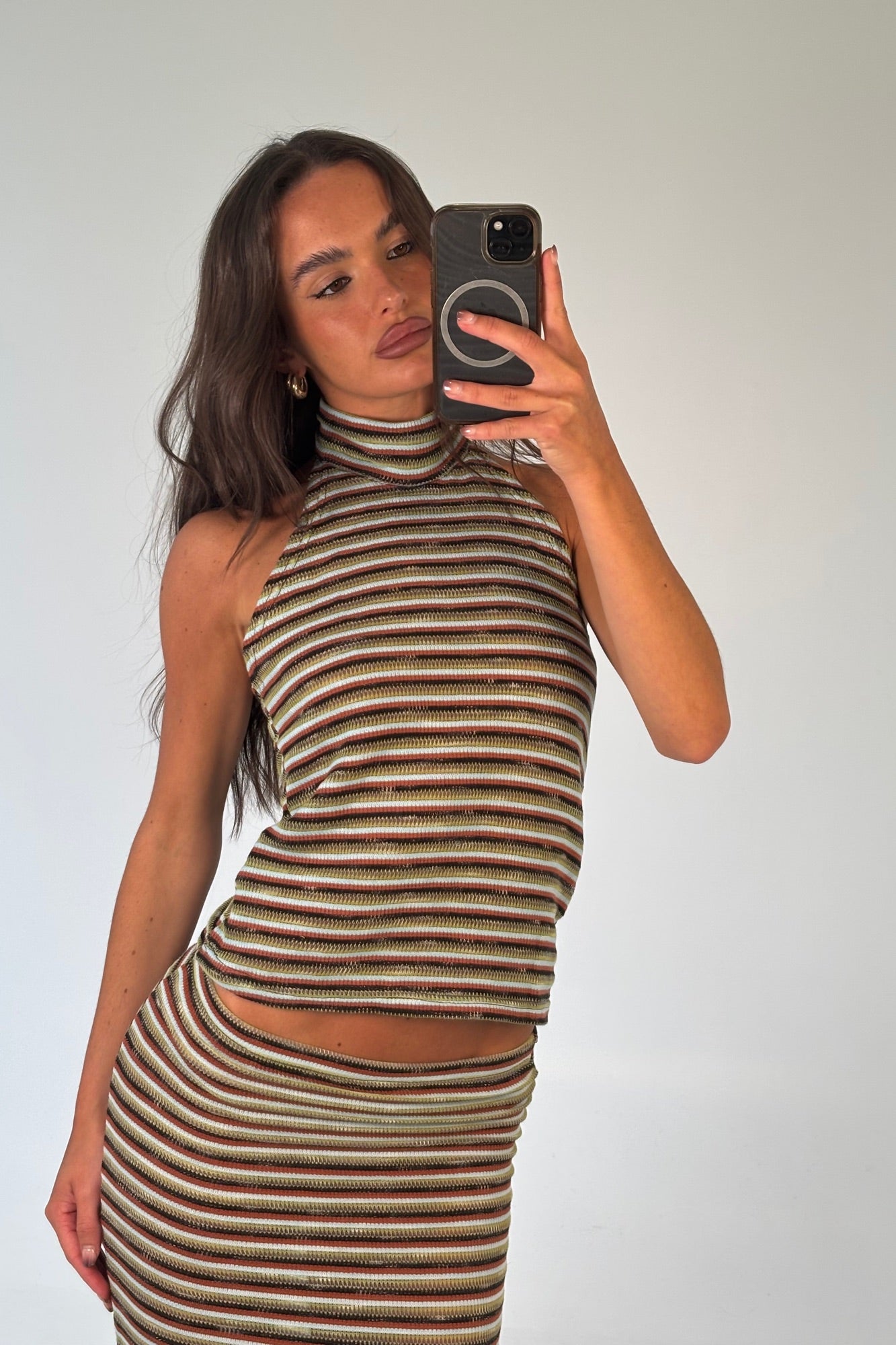 Jordy Top Blue Stripe - FINAL SALE