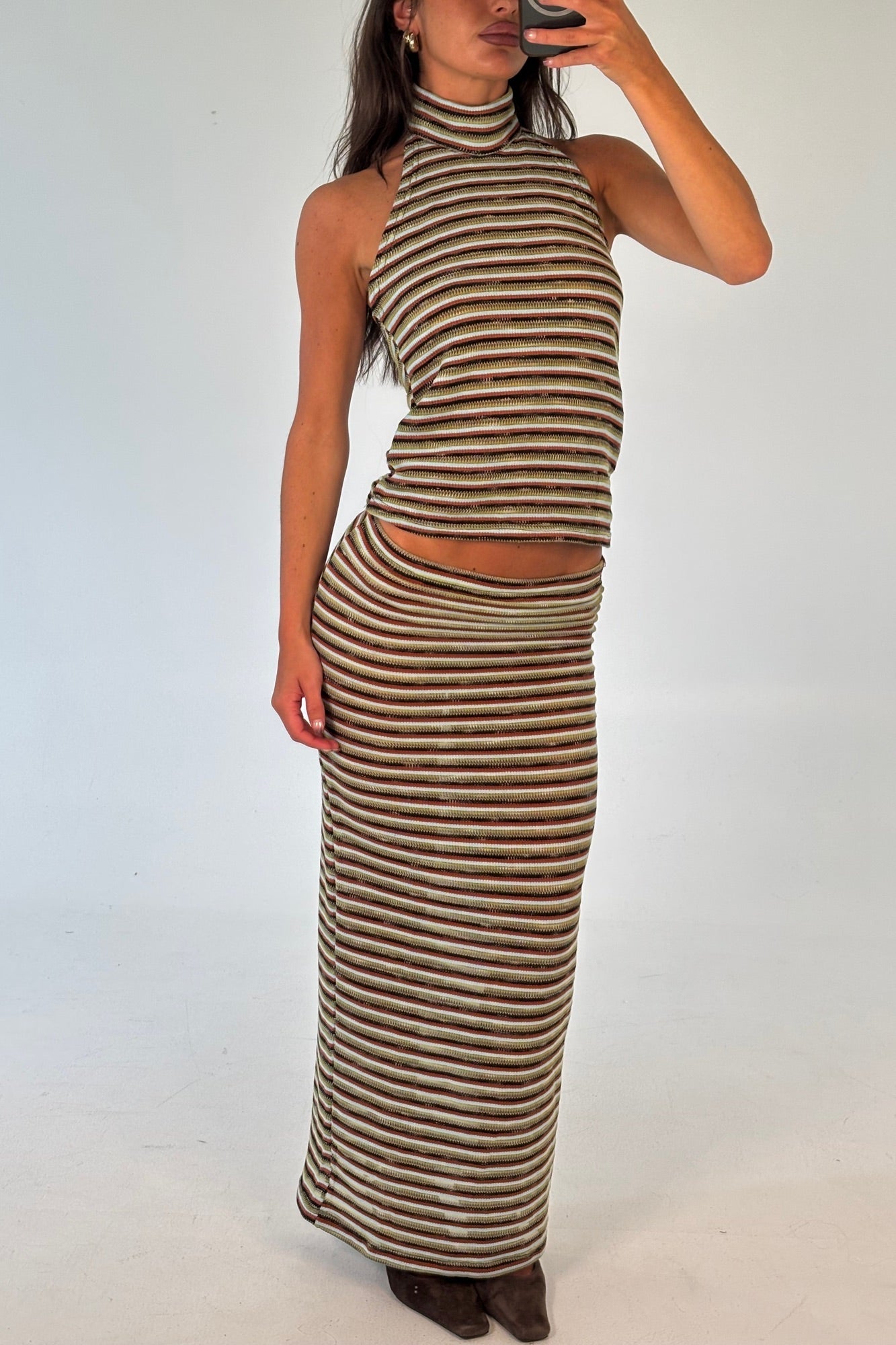 Jordy Top Blue Stripe - FINAL SALE