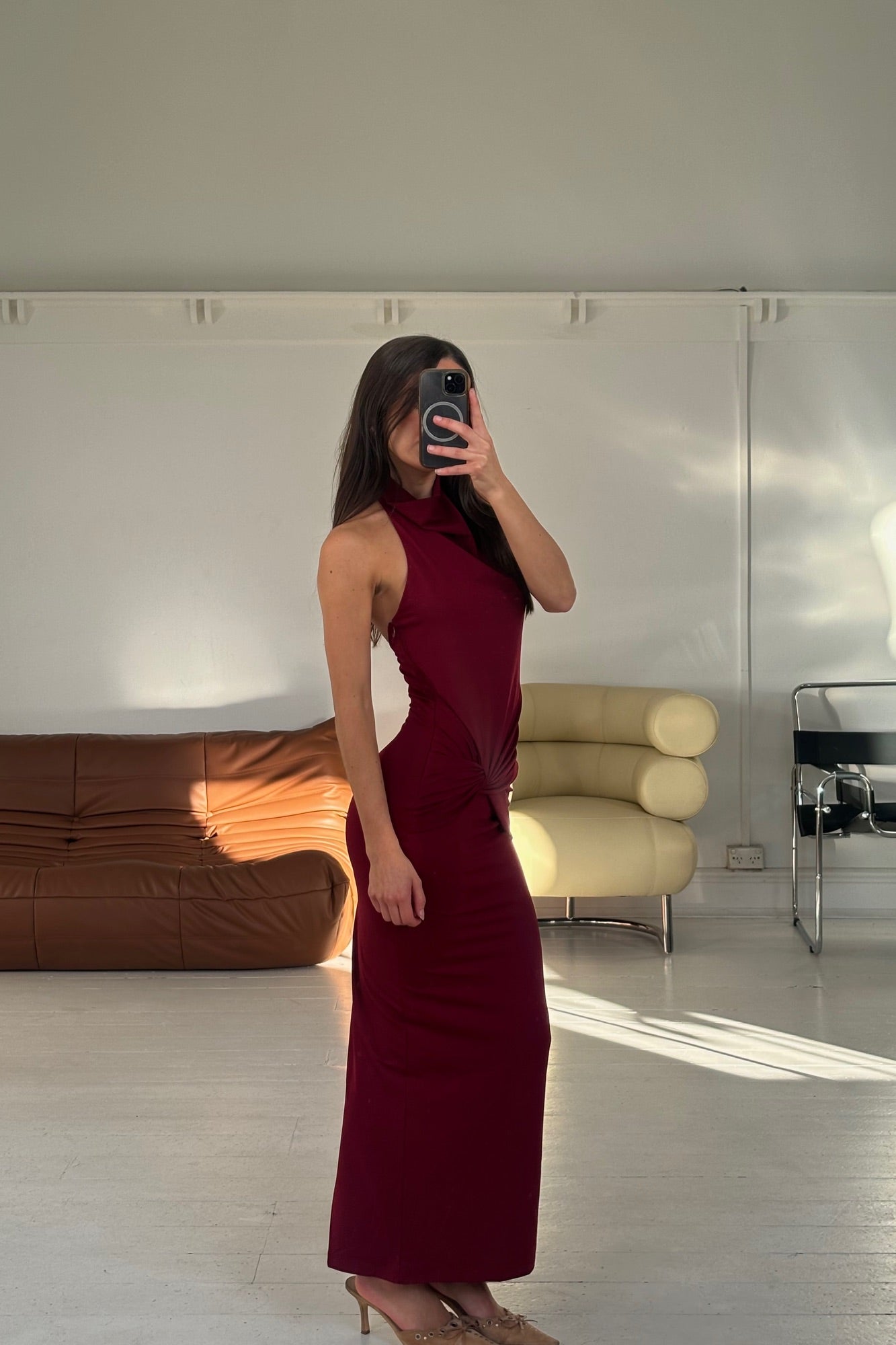 Darling Maxi Dress Wine