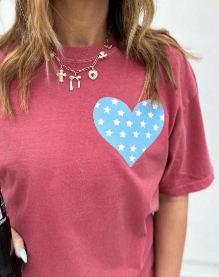 Loves Jesus & America Too Graphic Tee