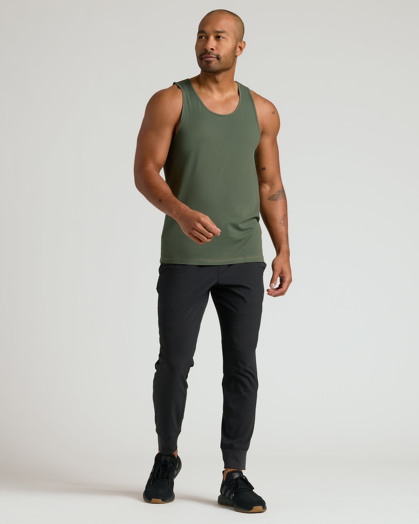 Kelp Sleeveless Active Mesh Tank